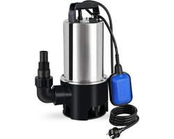 Dompelpomp - Vuilwaterpomp - Waterpomp – 1100W voor Vuil Water – 16500 L/h – Met Vlotterschakelaar – Groen