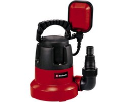 Einhell Vlakzuigpomp – Dompelpomp – Multifunctioneel – 350W – 8000 Liter Per Uur – 1mm Restwater – Mechanische Afdichting – Rood