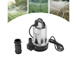 Eszenzics™ Dompelpomp - Vuil en schoon water - Compacte vuilwaterpomp - Gepolijst RVS - Krachtig en Duurzaam - 50 L/min - 12V - 160W