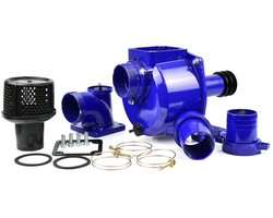 GEKO 3" waterpomp - V-snaar aangedreven - Voor vuil en schoon water - Inclusief accessoires