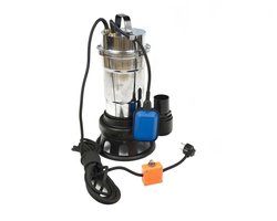 GEKO Efficiënte waterpomp - met vlotter en thermische beveiliging - 550W - 17.000 l/u - nikkel behuizing