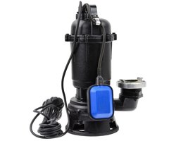 GEKO Krachtige dompelpomp - 550W - met vlotterschakelaar en brandweerslangkoppeling