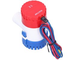 Lenspomp - Bilgepomp - Abs - Elektrische Kleine Dompelpomp voor Afvoer - Halfautomatische Schakelaar - Stroom - 12V - 24V - 350 - 500 - 750 - 1100Gph - 1100Gph - DC12V 750 GPH