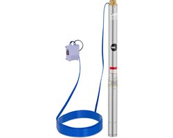 Dompelpomp - 70 mm / 2,75'' - 3800 l/h - 550 W - 50 m kabel / 55 m opvoerhoogte - RVS - MSW
