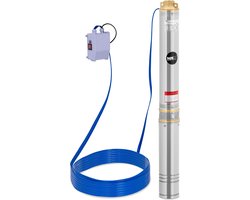 Dompelpomp - 95 mm / 3,75'' - 4800 l/h - 750 W - 50 m kabel / 88 m opvoerhoogte - RVS - MSW