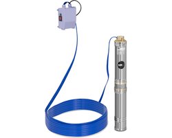 MSW - Dompelpomp - 95 mm / 3.75'' - 6000 l/u - 370 W - 20 m kabel / 43 m opvoerhoogte - RVS