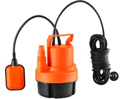 Multifunctionele Pomp, Opvoerhoogte 23 Ft, 320 W, Hoog Debiet, 1585 Gph, Dompelpomp met 10 Ft Netsnoer voor Zwembad, Tuin, Kelderafwatering