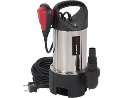 Powerplus Elektrische Waterpomp POWEW67912 - Dompelpomp van 400 W, maximale temperatuur van 35 °C en doorstroom van 7500 l/hour, tuingereedschap
