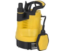 Powerplus Elektrische Waterpomp POWXG9502 - Dompelpomp van 350 W, Temperatuur van 35°C en Doorstroom van 5000 l/u, Tuingereedschap