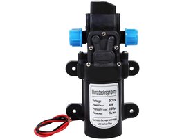 Praktische Hoge Druk Waterpomp - Efficiënte Zelfaanzuigende Micro-diaphragm Pomp DC 12V 116Psi 60W voor Caravan - Boot - Tuin