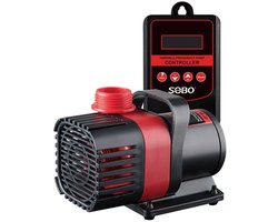 Slimme Vijver- & aquariumpomp – Regelbaar - 12.000 L/u – 6,5 m opvoerhoogte – 85 W – DC 24V frequentieregeling