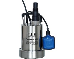T.I.P. FLATONE 6000 INOX Dompelpomp - Vlakzuigpomp - Dweilpomp - Dompelpomp kelderwater - 6.000 l/u - 300 W