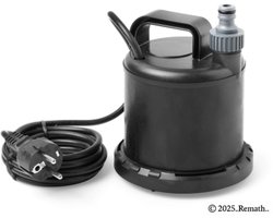 Ultra Zero vlakzuigende dompelpomp - merk: SICCE - 3000 l/h - vlakzuigpomp tot 2mm