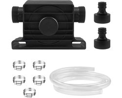 VINEST Boormachinepomp, boormachine, draagbare accuschroevendraaier, pomp, waterpomp met 2 m slang, maximaal toerental 3500 omw/min vermogen, 40 l/min voor waterolie