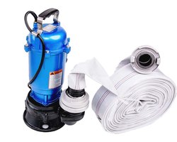 Vuilwaterpomp 550W met zwembadschakelaar en 30m slang - Ideaal voor leegpompen van vervuild water