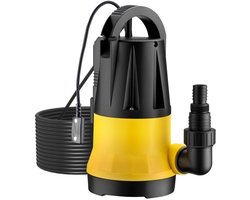 Wiltec Dompelpomp met Sensor 550W – 11.500 l/u – 8,5 m Opvoerhoogte – Voor Zwembaden, Regenvaten, Kelders & Kruipruimtes – Schoon Water