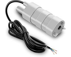 Zylo® Waterpomp 12V - Dompelpomp 12 Volt - Grijs - ‎15cm x 6cm x 4 cm