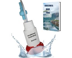 Zylo® Waterpomp 12V - Dompelpomp 12 Volt - Wit - 17cm x 13cm x 7cm