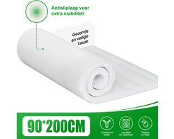 Aiidoits Topper 90x200 – 8 cm Dik 3D Air Topdekmatras – Orthopedische Hotel Topper – Zacht Comfort & Drukverlichting – Wasbaar & Anti-Allergisch – Elastische Hoeken – Tweepersoons Matras