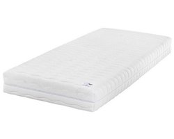 Beauty+Energy Traagschuim Matras - 80x200 - 17 cm dik - Anti-Allergie - Afritsbare en wasbare hoes