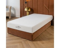 Best Life Matras 90 x 200 cm - 1 Persoons Matras 90x200 - Koudschuim Matras - Eenpersoons - 17 CM