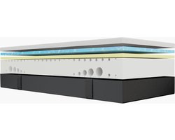 Densi MO2 Matras - 90x200 - 20CM - Traagschuim - Afritsbare hoes - Premium hotelkwaliteit