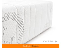 Koudschuim Latex combi Matras – 22cm dik – Natuurlatex – Optifoam – 2in1 matras 90x200cm