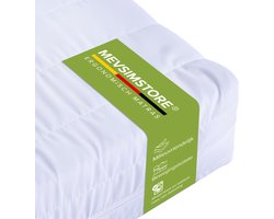 Lina® Matras – Koudschuim - Ortopedisch - Ademend - Wit - 12x90x200 cm