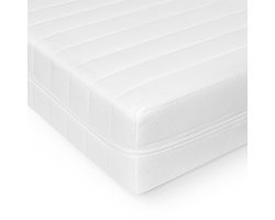 Matras - 100x200 - koudschuim - premium tijk - Ademend & hypoallergeen - 15 cm hoog – Stevig