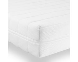 Matras - 80x190 - 7 zones - koudschuim - premium tijk - Allergievriendelijk - 15 cm hoog – Zacht