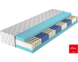 Matras - Pocketveren + 5 cm HR50 Koudschuim – 80x200x25 cm