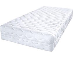 Matras Ties - 80x190 - 19 cm dik - Anti-Allergie - Afritsbare en wasbare hoes