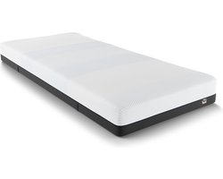 Maxi Plus Pure 200 Matras 80 x 200 cm - Traagschuim Matras - Eenpersoonsmatras - 7 Zonen - Pocketvering - Dikte: 21 cm - H4