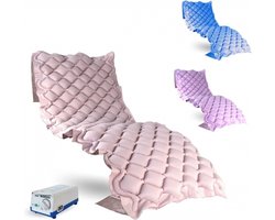 Mobiclinic Mobi 1 - Anti Decubitus Matras - Brandwerend Medisch PVC - Met pomp - 200 x 90 cm - 130 cellen - Beige