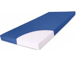 NOVIO Zorgmatras - matras - incontinentie - waterdicht - 90x190cm - Medium Koudschuim HR45 - circa 16 cm - Anti Bacterieel - CertiPUR® en Oekotex gecertificeerd