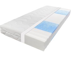 Sleepneo matras 90x200 - 19cm - H3 - 7 zones - gemiddeld - OEKO-TEX Gecertificeerd