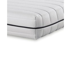 Souplesse 7 zone koudschuim H3 stevig - 90x190 - 15 cm dik - Anti-Allergie - Afritsbare en wasbare hoes