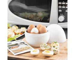 Compacte Magnetron Eierkoker voor Perfect Gekookte Eieren