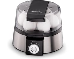 Eierkoker - Cloer 6070 - 7 eieren - Kookfunctie - Akoestisch signaal - Gepocheerde eieren - 435 W - Roestvrij staal Eierkoker