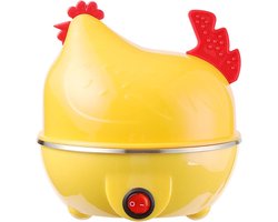 Eierkoker- Ei Koker - Eierkokers - Eierkoker Elektrisch - Elektrische Eierkoker - Multifunctionele Kipvormige Koker - 7 Eieren Capaciteit Automatische Uitschakeling - Mini Ontbijtmachine - Perfect voor Feestdecoratie - Kerstcadeau -Kerstversiering