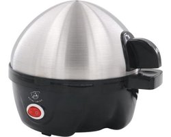 Eierkoker - Geschikt voor 7 eieren - Inclusief maatbeker - RVS - 350W