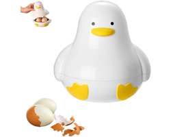 Eierkoker - Magnetron Eierkoker - Eivorm Pocheerder - Eierkoker magnetron - Eierkokers - 4 Eieren Capaciteit - Herbruikbare Eikoker - Microwave Easy Eggs - Perfect voor Feestdecoratie - Kerstcadeau - Kerstversiering