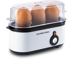 Eierkoker voor 3 Eieren met 3 Hardheden en Eierprikker