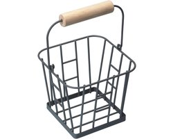 Eiermand voor 16 Eieren - Grijs, Vintage Geïnspireerd