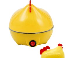 Elektrische Eierkoker voor 7 Eieren - Handige Eierstomer met Automatische Uitschakeling