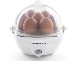 GOURMETmaxx eierkoker voor 7 eieren - wit