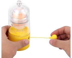 KARZO - Eiermaker, roerei-shaker, garde, handheld gouden ei-maker, eiwitmixer