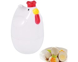 Kookgerei voor 1 Gekookt Ei - Magnetron Eierkoker in Kuikenvorm