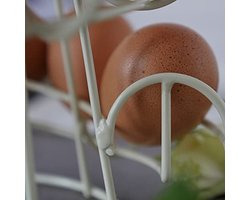 Metalen Eierrek voor Ontbijt