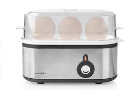 Nedis Eierkoker - Maatbeker - Aluminium / Zwart